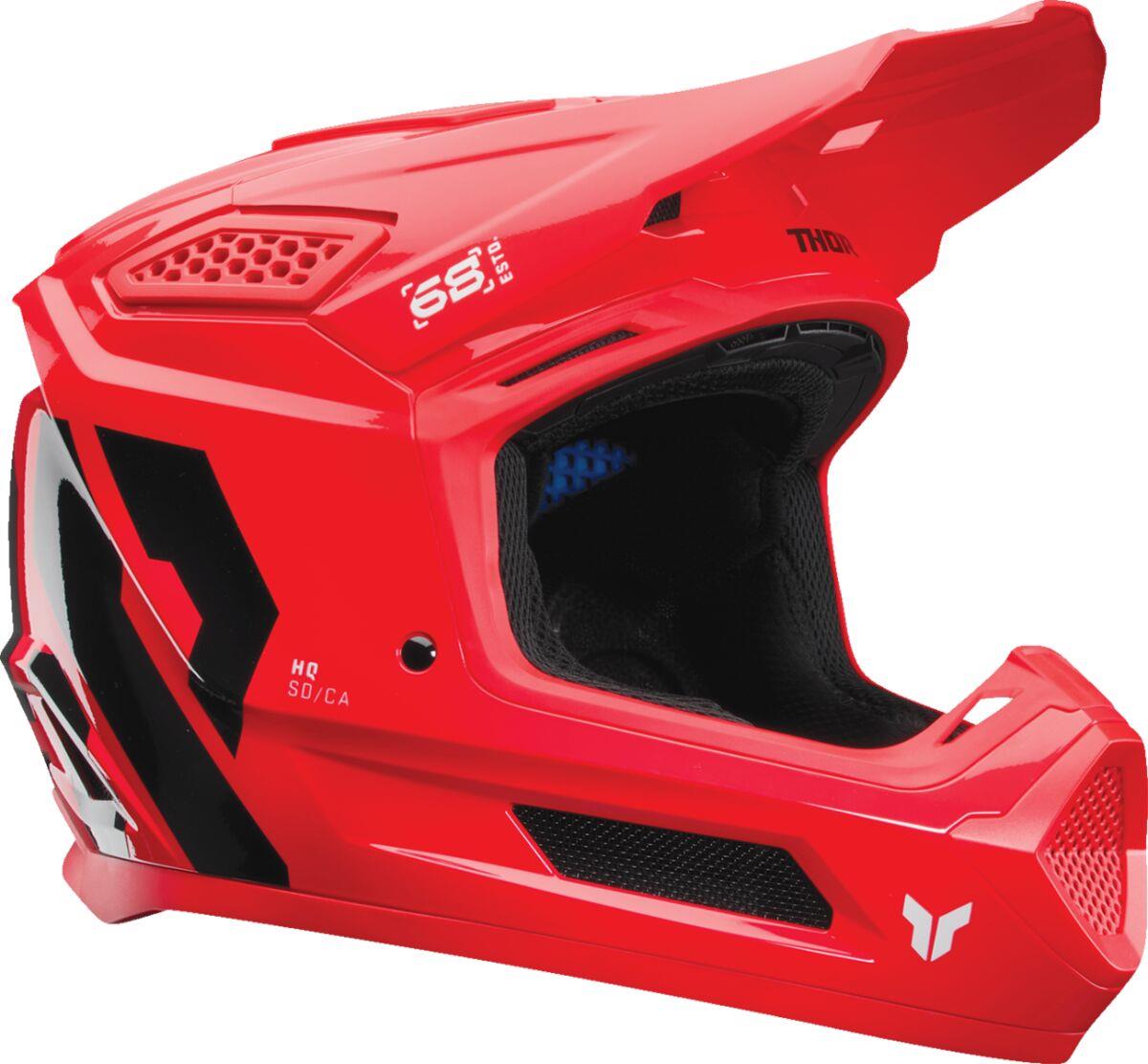 Thor MX Spring 2025 Helmet Fleet Forge Red